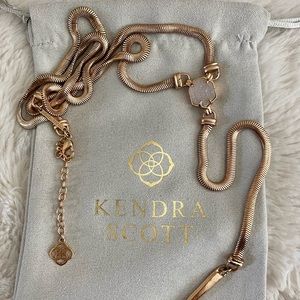 Kendra Scott Rose Gold Starla necklace